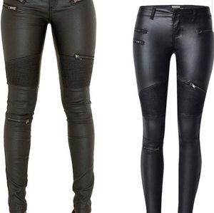 Faux Leather Leggings